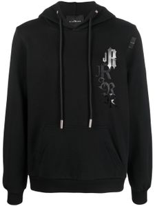 John Richmond hoodie Hiromi à logo imprimé - Noir