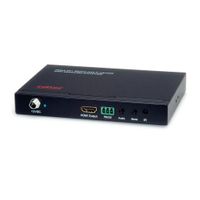 ROLINE HDMI 4x1 QUAD Multi-Viewer Switch, naadloos schakelen - thumbnail