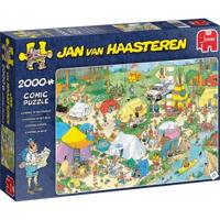 Jan van Haasteren ‚Äì Kamperen in het Bos Puzzel 2000 Stukjes