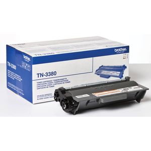 Brother toner, 8.000 pagina's, OEM TN-3380, zwart 3 stuks