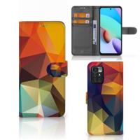 Xiaomi Redmi 10 | Book Case | Polygon Color