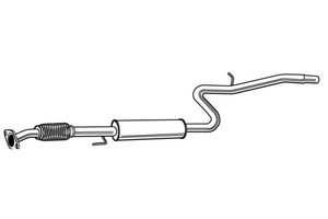 Middendemper 23323