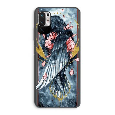 Golden Raven: Xiaomi Redmi Note 10 5G Transparant Hoesje