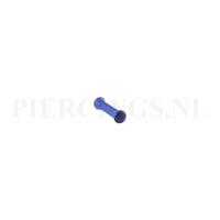 Plug glas paars 2 mm 2 mm