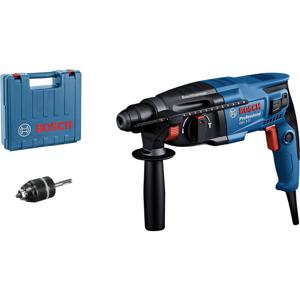 Bosch Professional GBH 2-21 SDS-Plus-Boorhamer 230 V 720 W Incl. koffer, Incl. boorassistent