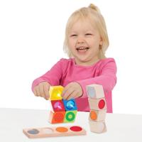 Wonderworld houten zintuigblokken Wonderworld houten zintuigblokken