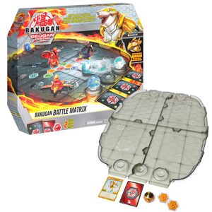 Bakugan Battle Matrix, luxe speelbord met unieke gouden Sharktar