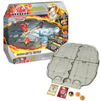 Bakugan Battle Matrix, luxe speelbord met unieke gouden Sharktar - thumbnail