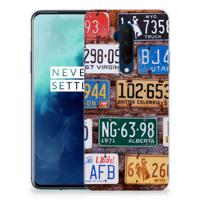 OnePlus 7T Pro | Siliconen hoesje | met foto Kentekenplaten