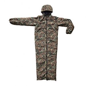 Bergstop slaapzak en jas Cozybag Wilderness  5°C camo mt XL