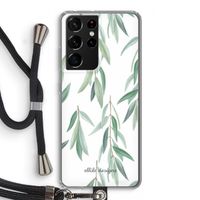 Branch up your life: Samsung Galaxy S21 Ultra Transparant Hoesje met koord