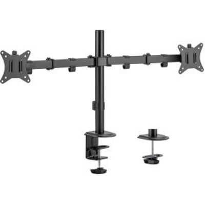 Equip 650157 monitorarm Zwart