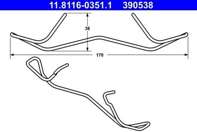 Veer, Remklauw 11811603511