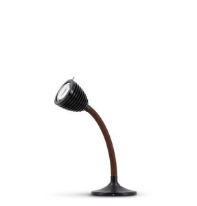 Less 'n' more - Athene MDL Flexibele as kort Wandlamp / Plafondlamp zwart