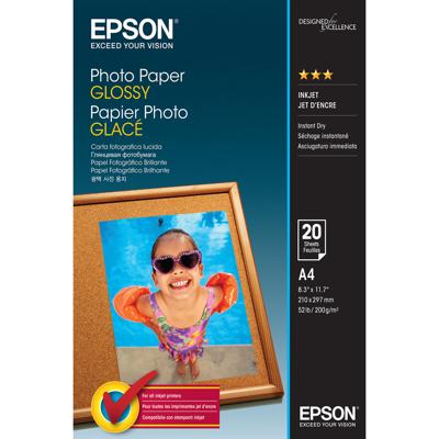 Pakket van Inkt en Fotopapier Epson C13S042538 A4 20 Lakens (1 Stuks)