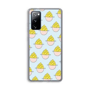 Citroenen: Samsung Galaxy S20 FE / S20 FE 5G Transparant Hoesje