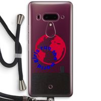 Run The World: HTC U12+ Transparant Hoesje met koord