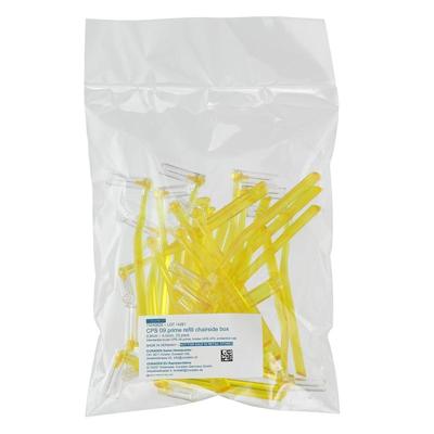 Curaprox Curaprox Prime Refill 09 Geel - 25 stuks met houder