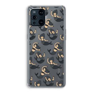 Zeemeermin: Oppo Find X3 Transparant Hoesje