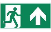 TEC Pictogram-A man pijl uit/omhoog enkelzijdig