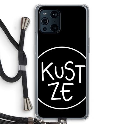KUST ZE: Oppo Find X3 Pro Transparant Hoesje met koord