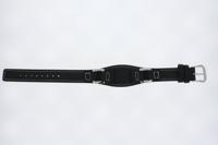 Horlogeband Fossil ES1074 Onderliggend Leder Zwart 14mm