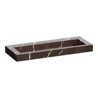 Wastafel Topa Artificial Marble 120 1 spoelbak Copper Brown Topa