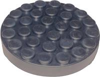 BUSCHiNG Rubber pad rava 146 mm f.hebebuehnen