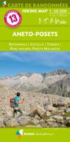 Wandelkaart 13 Aneto - Posets | Rando Editions