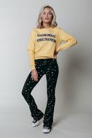 Colourful Rebel Cosmic Thunder Trui  Geel Dames - Basic Fit - Katoen - thumbnail