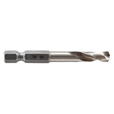 Wolfcraft Spiraalboor | HSS geslepen | 6-kant | Ø6,0 x 59mm | 1 stuk - 7260000