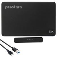 Zwarte 2,5 Inch Harde Schijf Behuizing - Supersnelle Externe Opslag met USB 3.0!