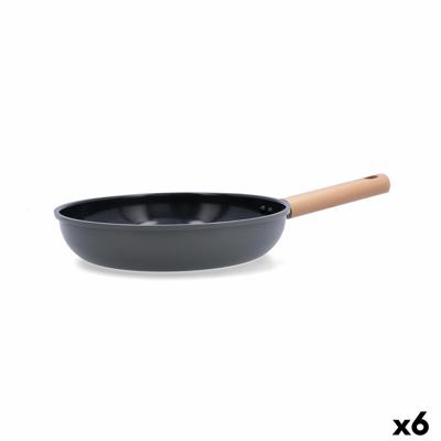 Pan Bidasoa Mia Grijs Metaal Ø 24 cm (6 Stuks)