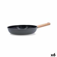 Pan Bidasoa Mia Grijs Metaal Ø 24 cm (6 Stuks)