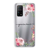 Rozen: Xiaomi Mi 10T 5G Transparant Hoesje