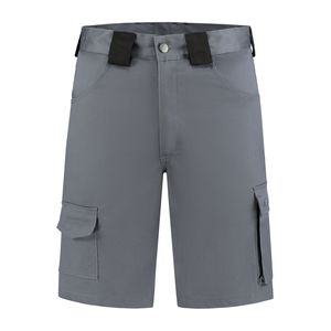 WW4A Bermuda Katoen/Polyester - Grijs/Zwart