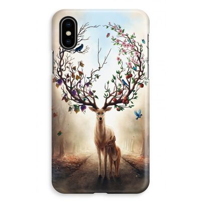 Seasons Change: iPhone XS Max Volledig Geprint Hoesje