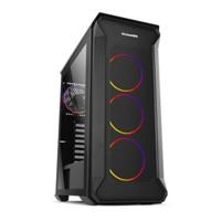 Micro ATX/ Mini ITX / ATX Midtower Behuizing Nox-Xtreme Hummer Quantum Zwart