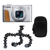 Canon Powershot SX740 HS compact camera Zilver Travel Kit