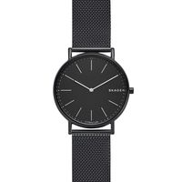 Horlogeband Skagen SKW6484 Mesh/Milanees Zwart 20mm