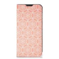 Samsung Galaxy Xcover 6 Pro | Hoesje met Magneet | Pattern Orange