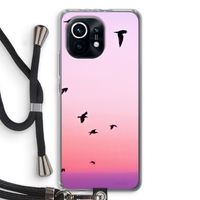 Fly away: Xiaomi Mi 11 Transparant Hoesje met koord