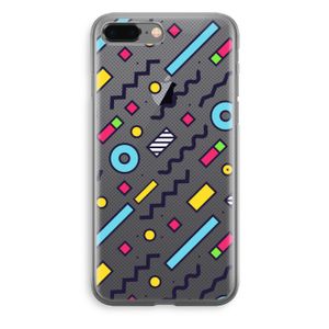 8-bit N°8: iPhone 8 Plus Transparant Hoesje