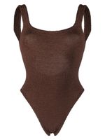 Hunza G maillot de bain à dos-nu - Marron