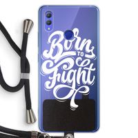 Born to Fight: Honor Note 10 Transparant Hoesje met koord
