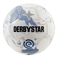 Derbystar Eredivisie Replica Voetbal Maat 5 2025-2026 Wit Lichtblauw Zwart