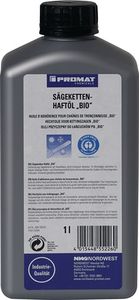 Promat Zaagketting-hechtolie BIO 52 mm²/s (bij 40graden Celsius) 1 l flesC - 4000355324 4000355324