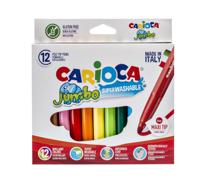 Viltstift carioca jumbo maxi assorti 12st