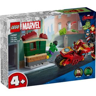 LEGO super heroes 76287 iron man met motor en de hulk