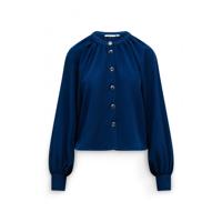 Label Dot - Blauw | Dames | Jas | Blauw | 40 | regular | Kamst mode